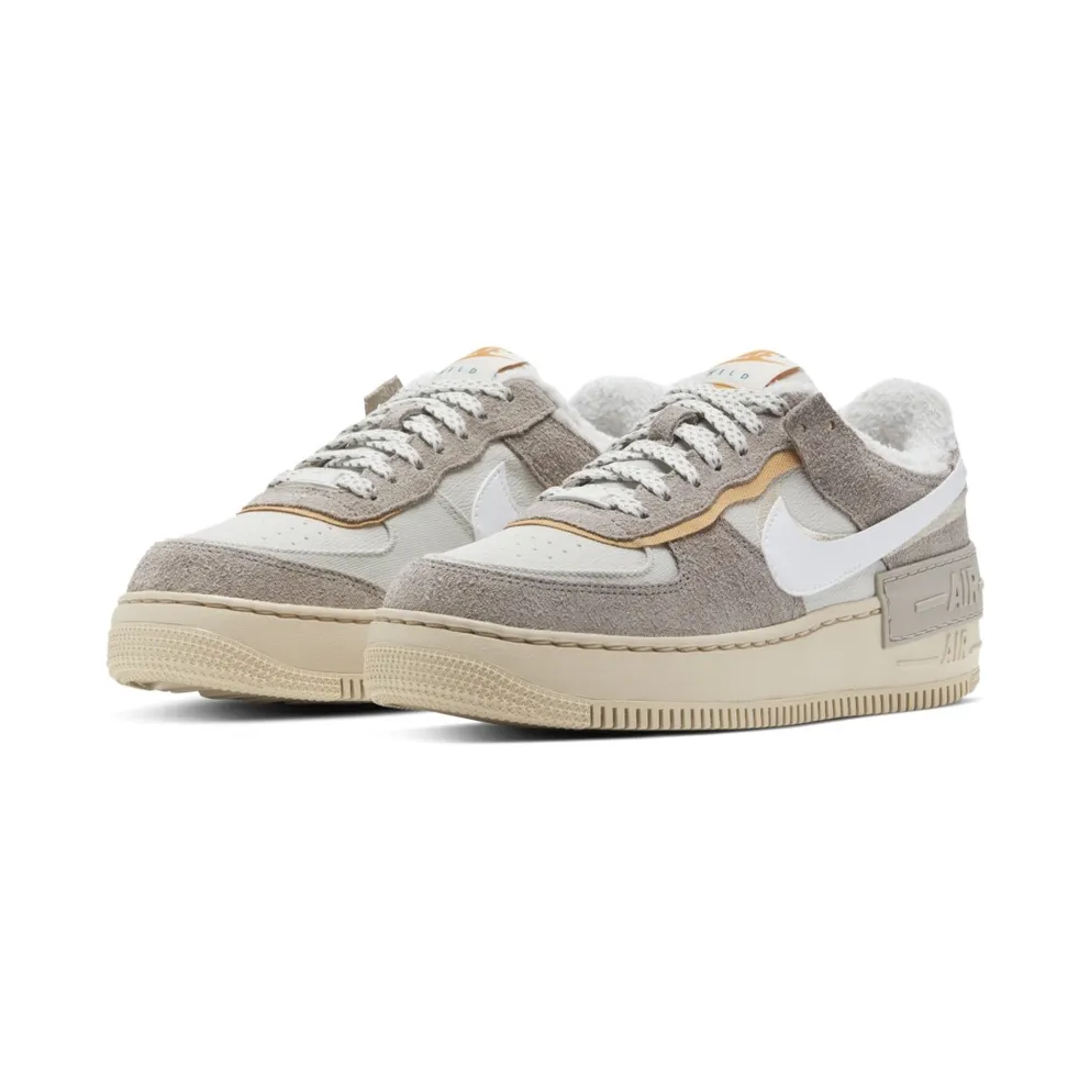 Nike Air Force 1 Shadow Wild (W) Enigma Stone/White-Oatmeal-Light Bone (DC5270-016)