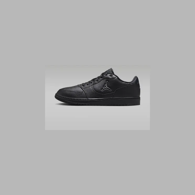 Nike Jordan Court Connect Low “Black / Dark Smoke Grey” (IQ5698-006)