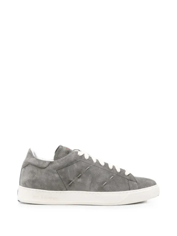 Kiton aus Wildleder – Grey (USSA421N014120800)