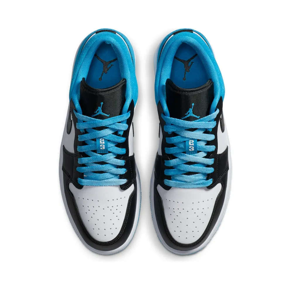 Jordan 1 Low Laser Blue Black/Black-Laser Blue-White (CK3022-004)