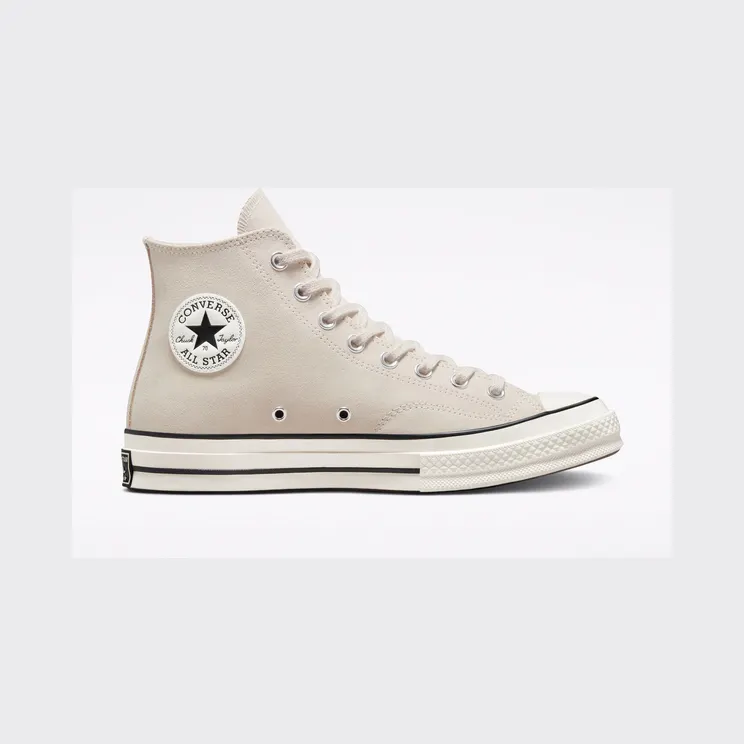 Converse Chuck 70 Premium Suède Desert Sand/egret/zwart (172692C)