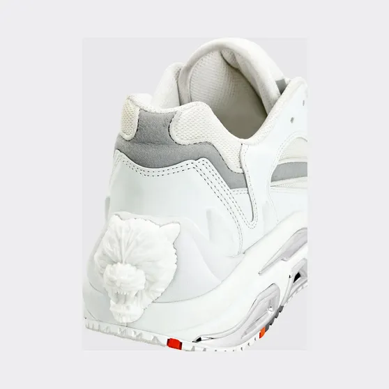 Plein Sport PS. Project Gen. X-01 Sneakers in Leather and Mesh with Bicolor Design White (FABSUSC0328PTE003N01)