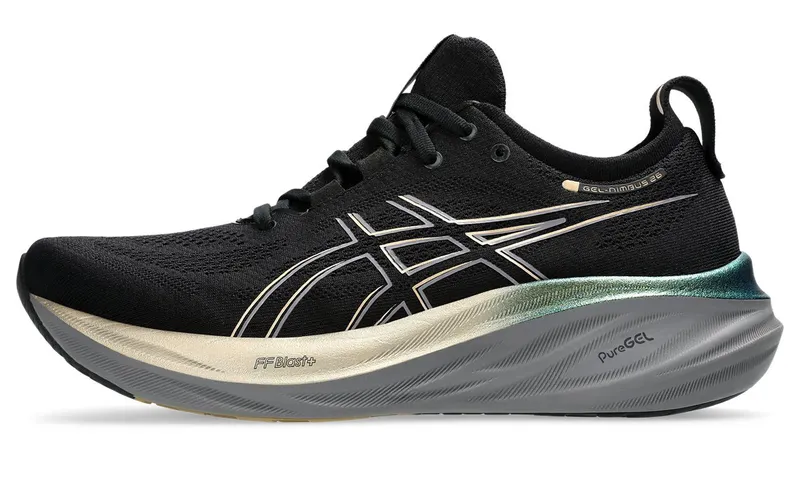 ASICS Gel-Nimbus 26 Platinum Black Champagne (1011B922-001)
