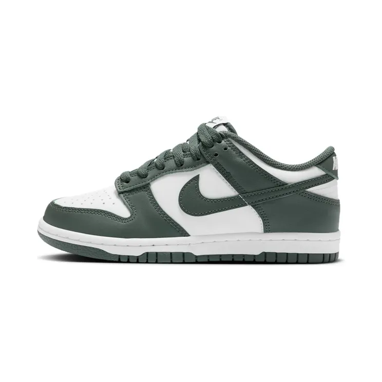 Nike Dunk Low GS “White / Vintage Green” (FB9109-120)