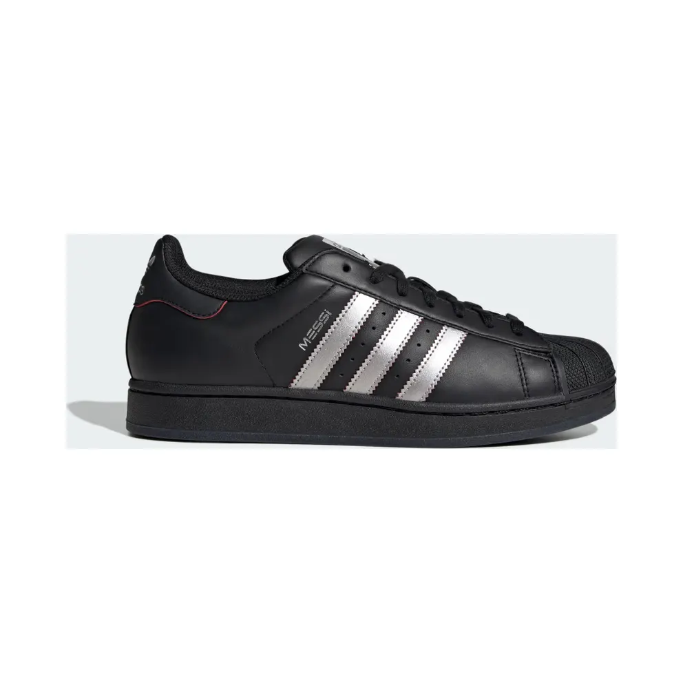 adidas Superstar Messi “Core Black / Silver Metallic / Pure Ruby” (KH5336)