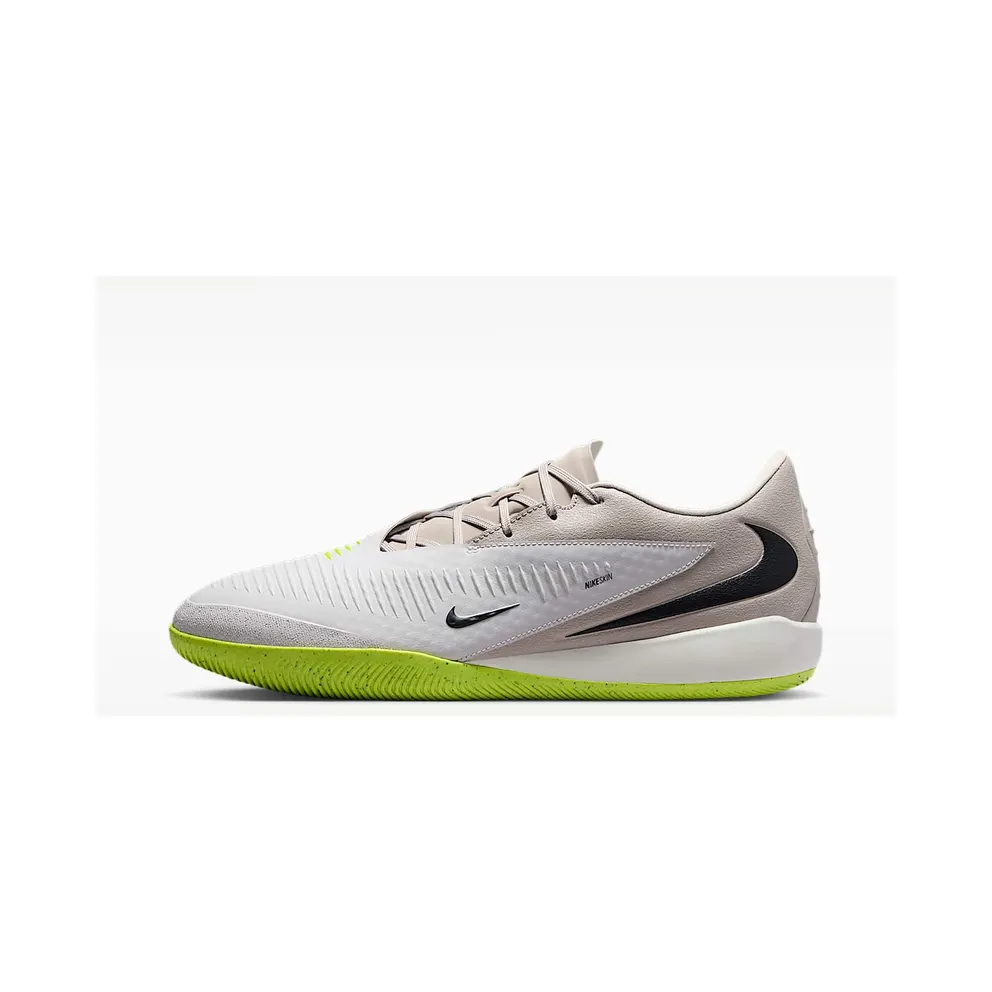 Nike Phantom 6 Low Academy Indoor Court “Moon Particle/Lemon Venom/Black” (HQ2319-200)