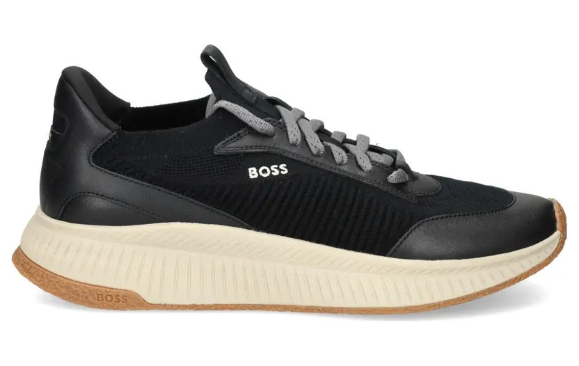 BOSS Sneakers in Strickoptik – Schwarz (50523162)