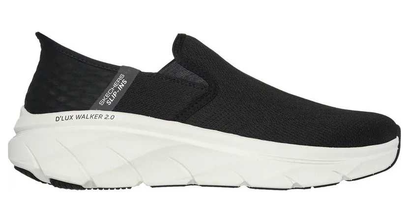 Skechers Slip-ins RF: D’Lux Walker 2.0 – Zwart (232463 BLK)