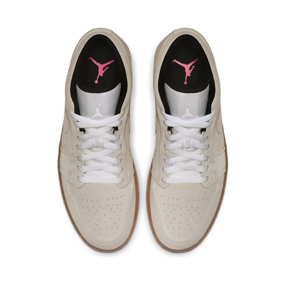 Jordan 1 Low White Gum Hyper Pink White/White-Gum Yellow-Hyper Pink (553558-119)
