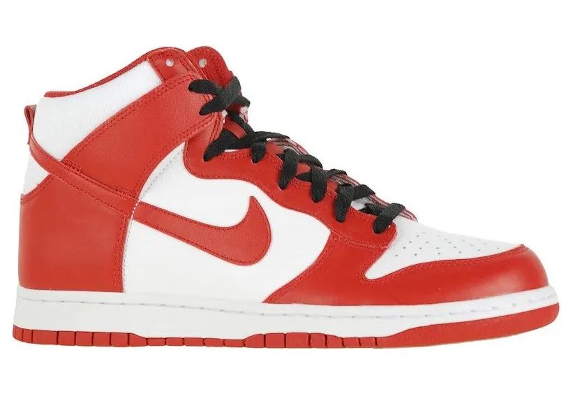 Nike Dunk High White Varsity Red (2009) (317982-162)