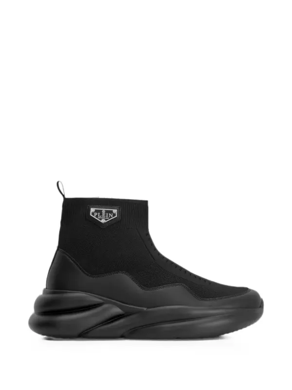 Philipp Plein Runner Skywalker Sock-Sneakers – Weiß (UAFSUSC1080PTE120N)