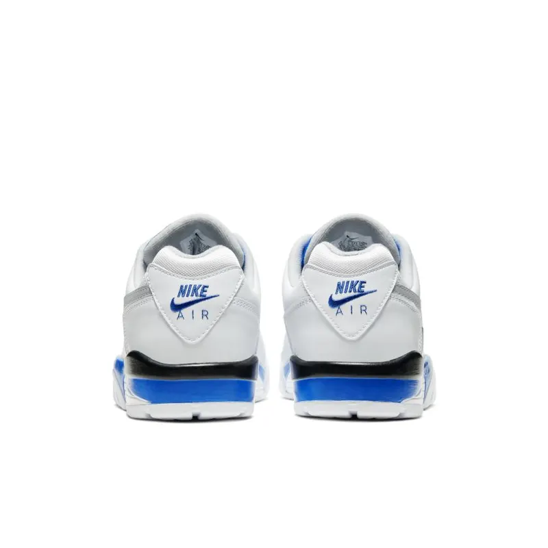 Nike Air Cross Trainer 3 Low White White/Racer Blue-Black-Light Smoke Grey (CJ8172-100)