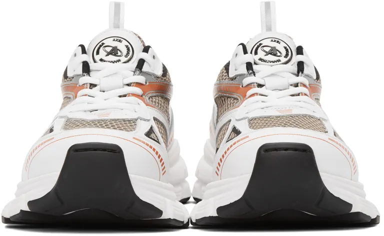 Axel Arigato White & Orange Marathon HD (33013)