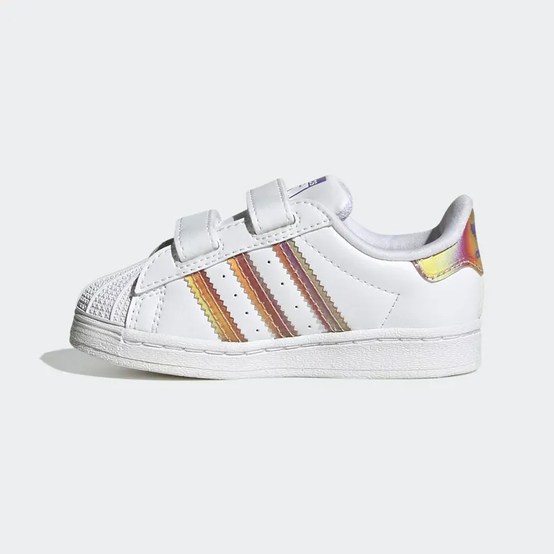 Adidas Superstar Cloud White / Cloud White / Purple Rush (HQ4344)