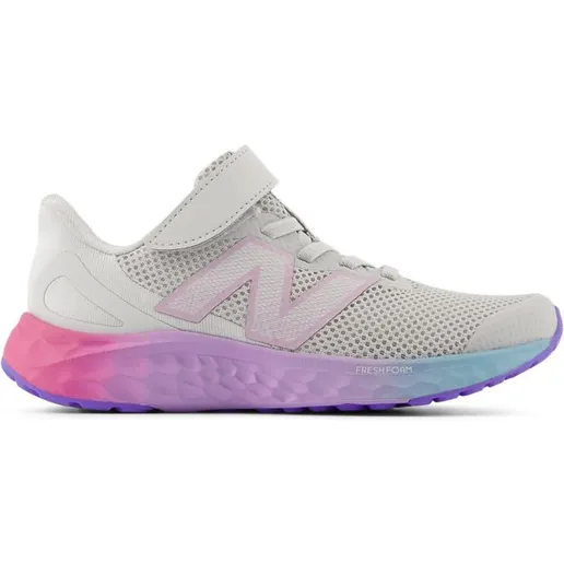 New Balance Fresh Foam Arishi v4 Bungee Lace Grey Matter Mid Century Pink Lilac Glo (PAARIGR4)