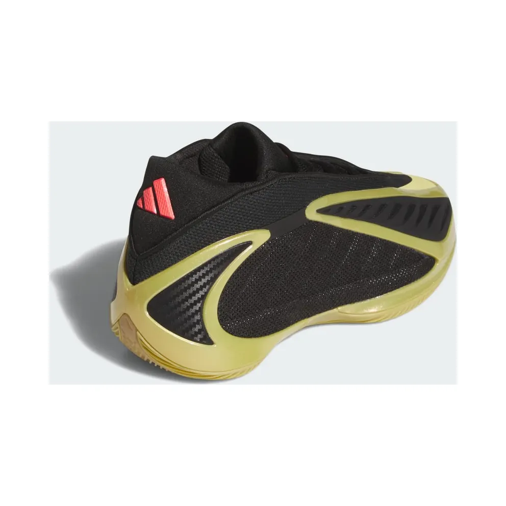 Adidas Anthony Edwards 2 J Core Black / Gold Metallic / Solar Turbo (KJ5514)