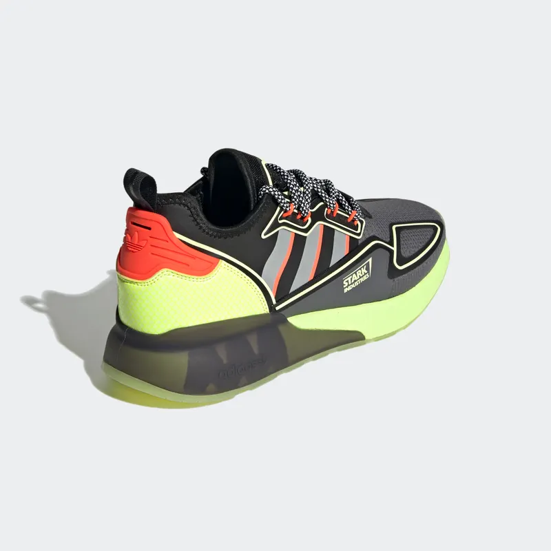 adidas ZX 2K Boost Marvel Grey Five / Silver Metallic / Core Black (H02559)