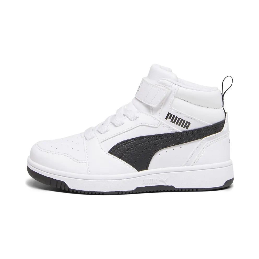 Puma Rebound V6 Mid “Puma White / Puma Black” (393832_02)