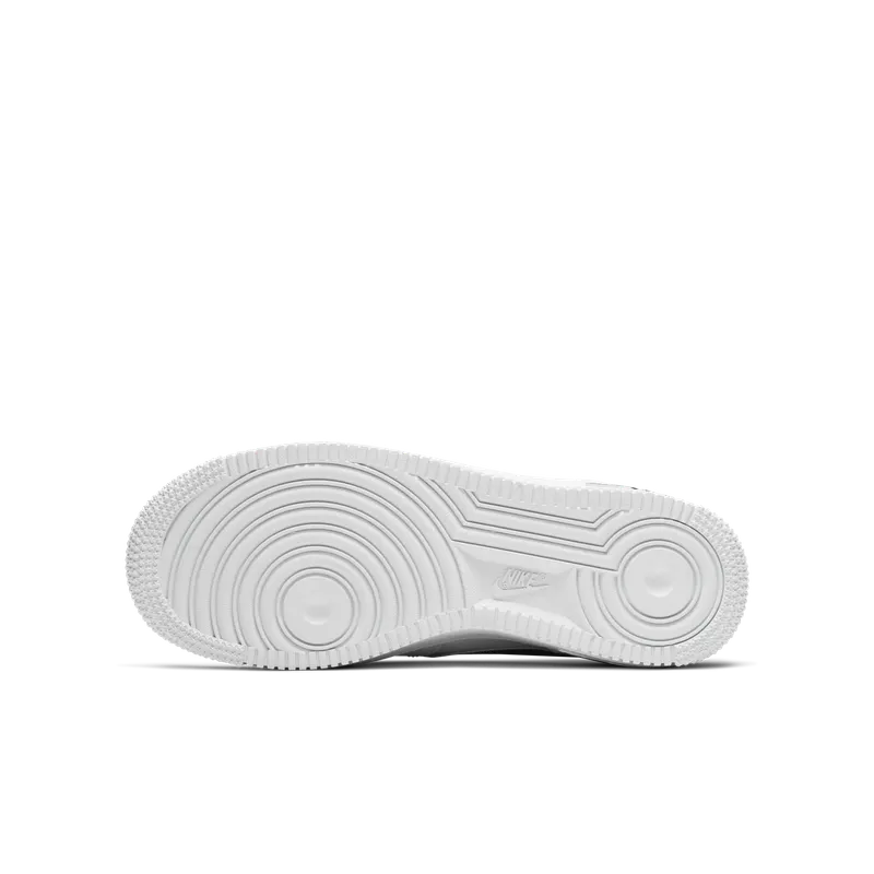 Nike Air Force 1 Low White Black Metallic Silver (GS) White/Black-Metallic Silver (CZ4206-100)