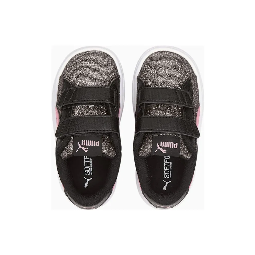Puma Smash v2 Glitz Glam Black/Pink (36738018)