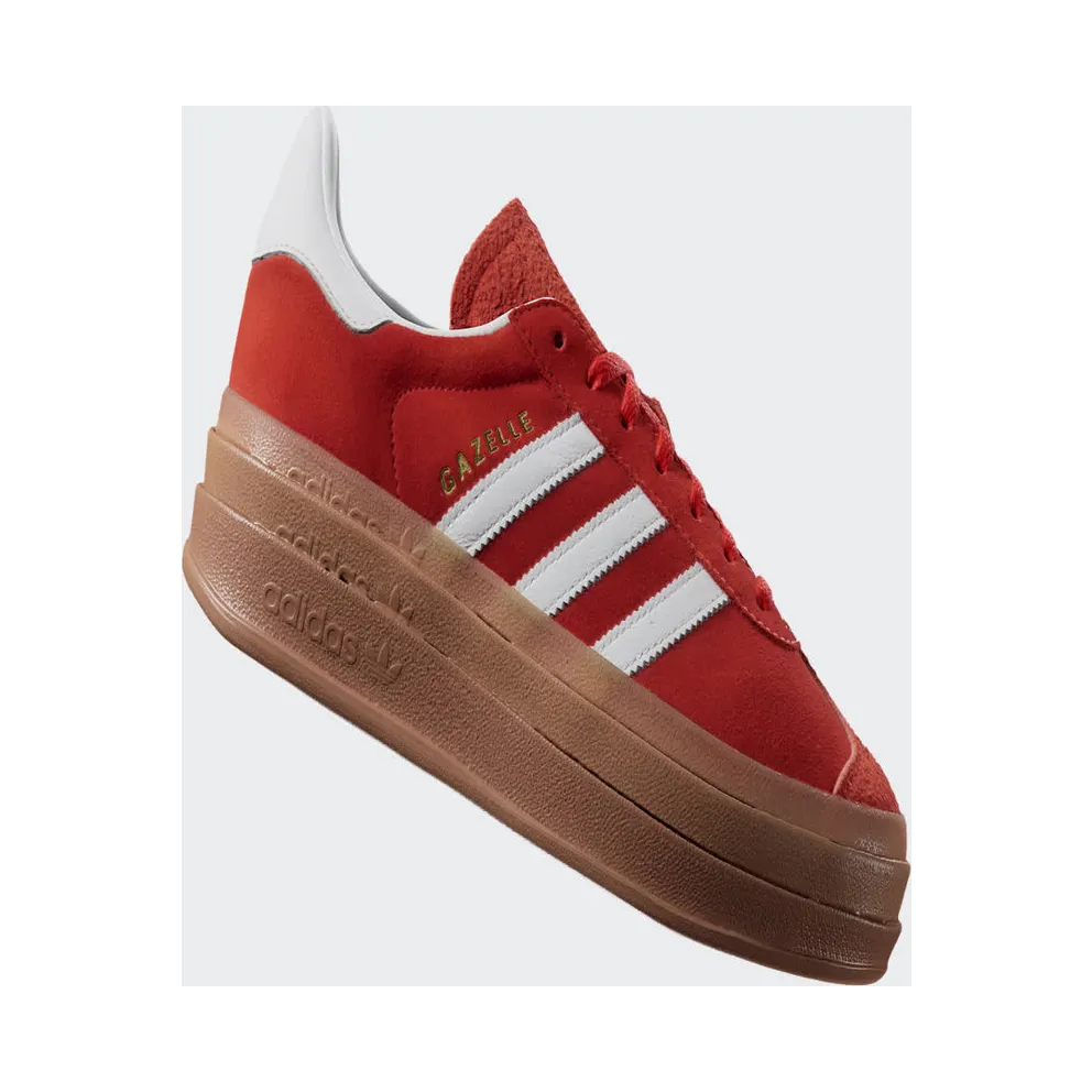adidas Gazelle Collegiate Orange / Cloud White / Gold Metallic (IG8672)