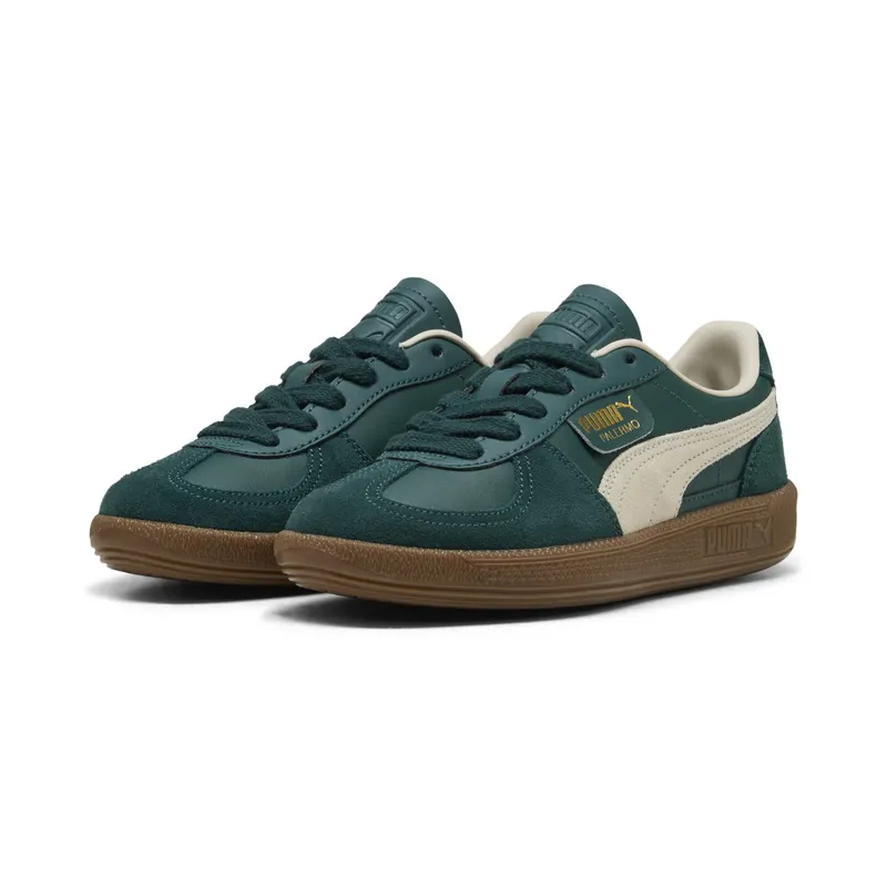 Puma Palermo “Dark Green / Alpine Snow” (397275_14)