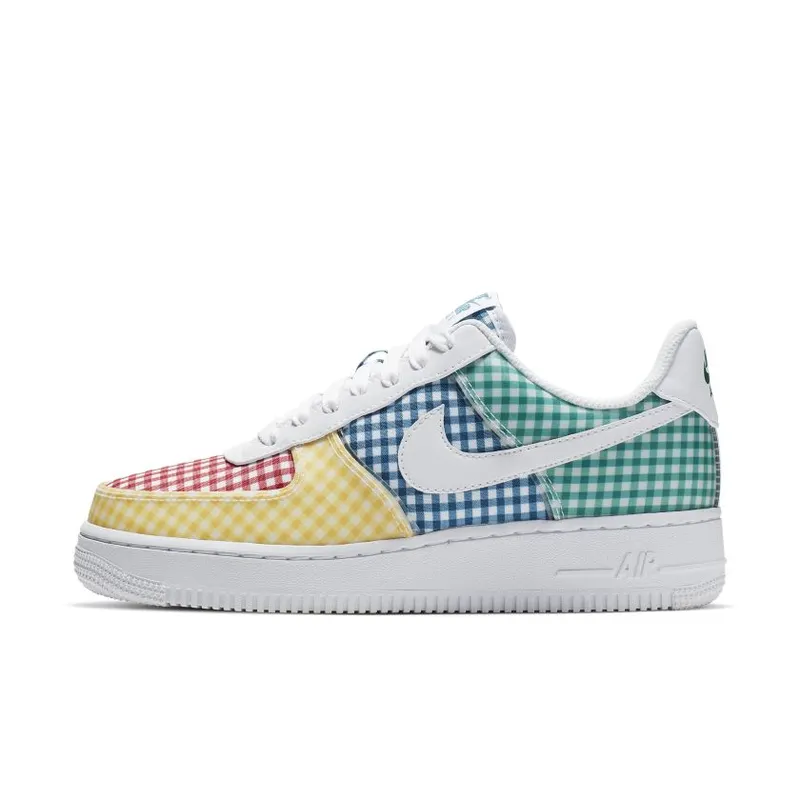 Nike Air Force 1 Low QS Gingham Pack Multicolor (W) (BV4891-100)