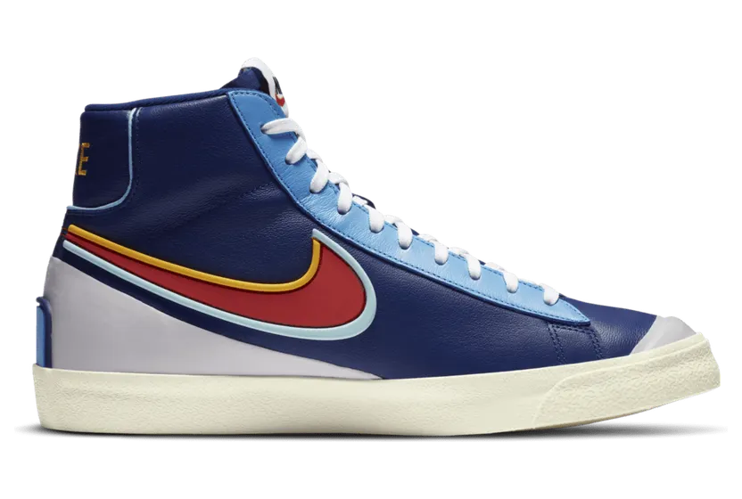 Nike Blazer Mid 77 Infinite Deep Royal Blue Red (DA7233-400)
