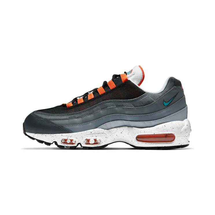 Nike Air Max 95 “Black / Turf Orange / White / Aquamarine” (CZ0191-001)
