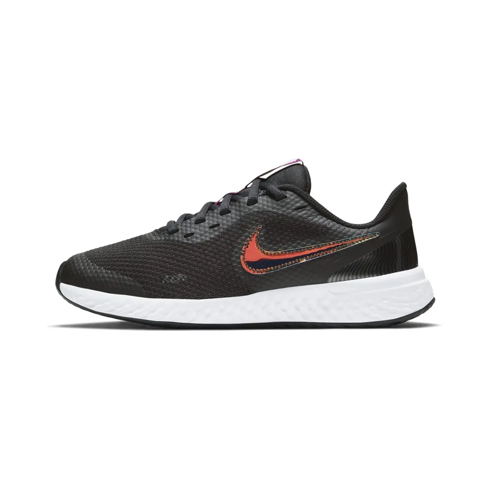 Nike Revolution 5 Power Black “Off-Noir / Red Plum / White / Multi-Colour” (CW3263-001)