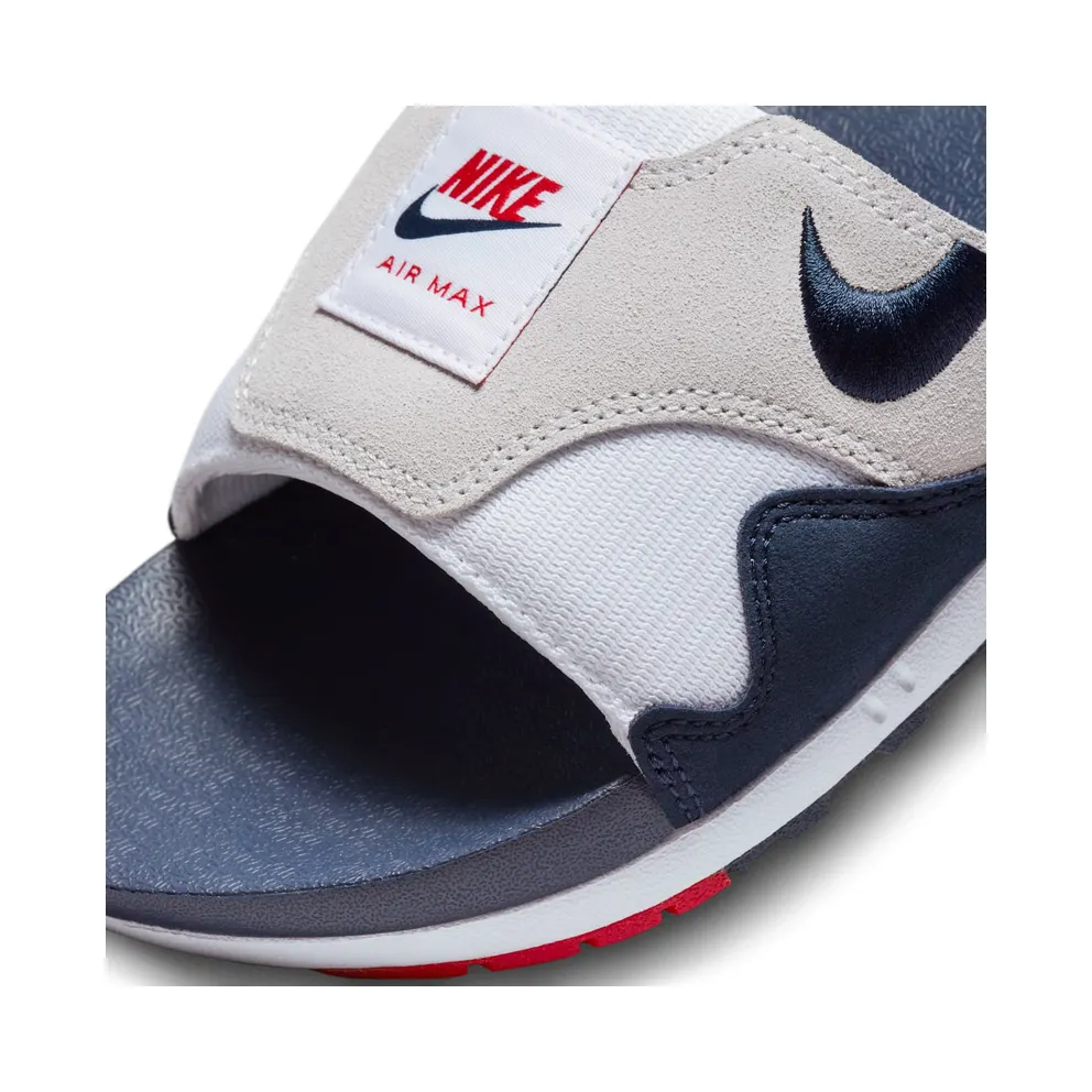 Nike Air Max 1 Slide Obsidian University Red (DH0295-104)