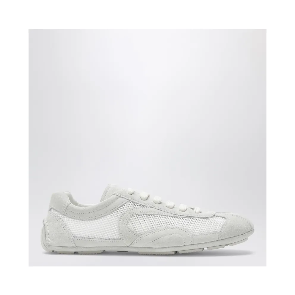 Montecarlo Re-Edition 2005 in white leather and mesh 1E247OD0103D8C/S_PRADA-F0009_500-40