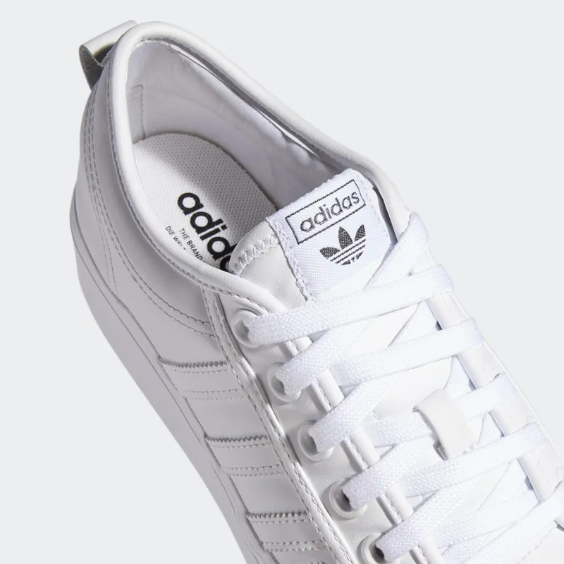 Adidas Nizza Platform ‘Cloud White’ Cloud White/Cloud White/Core Black (FW0265)