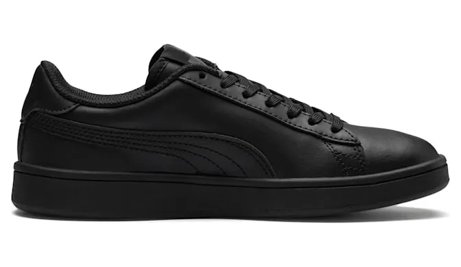 Puma Smash v2 Youth Zwart (365170-01)