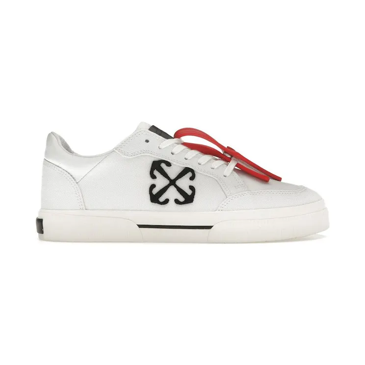 OFF-WHITE New Low Vulcanized White Black (OMIA293S24FAB0010210)