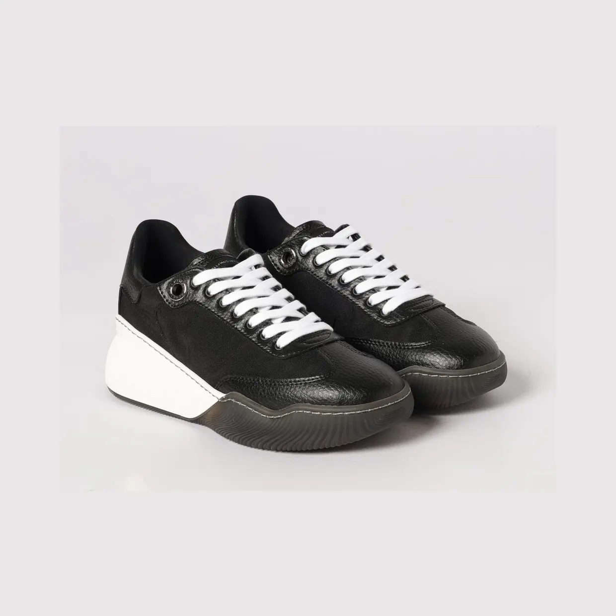 Stella McCartney Recycled Fabric Sneakers Black (810612E002621000)