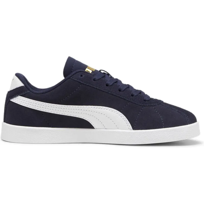 Puma Club II Wildleder Sneaker Kids 04 – island pink/puma white/puma gold 36 für Kids, pink, Größe 37 EU / 4,5 UK (398886)