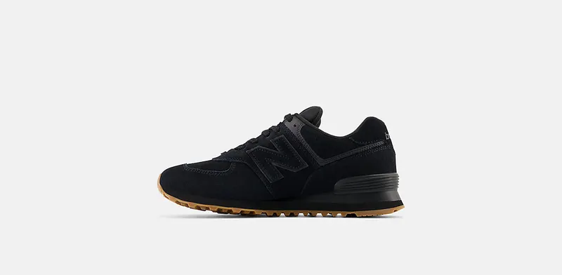 New Balance 574 Black Gum (U574NBB)