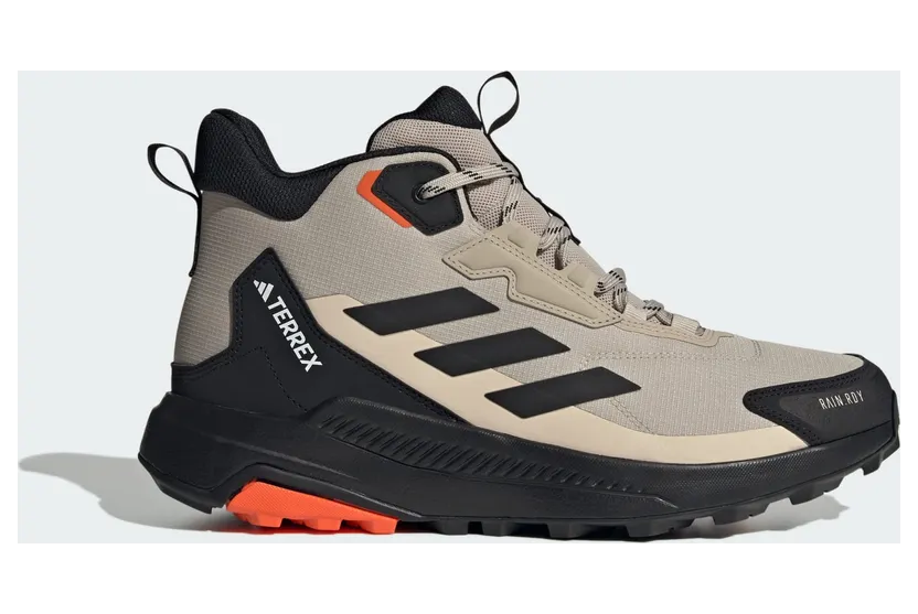 Adidas Terrex Anylander Mid RAIN.RDY Hiking Wonder Beige / Core Black / Semi Impact Orange (IH3554)