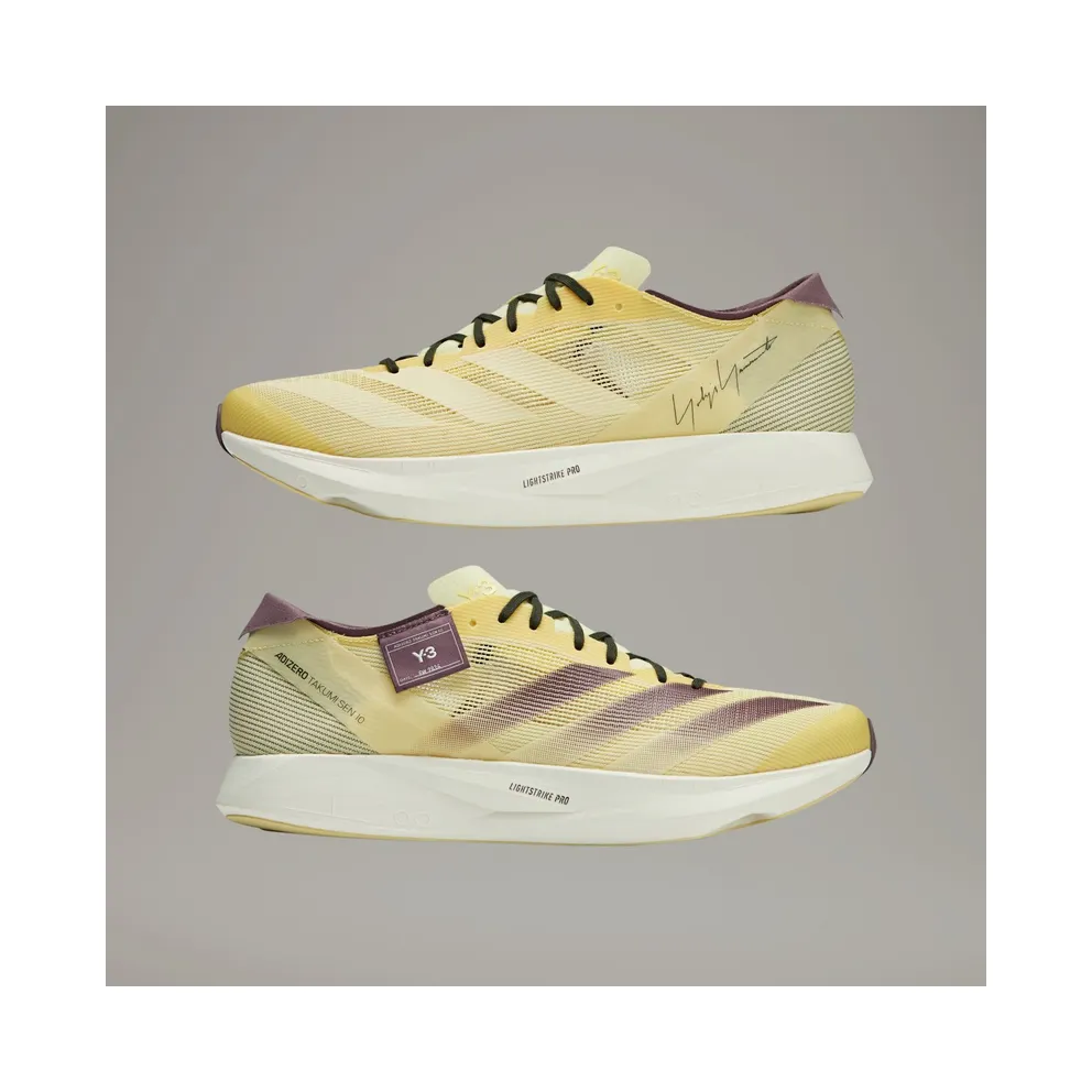 adidas Y-3 Takumi Sen 10 Almost Yellow Shadow Fig (IH0862)