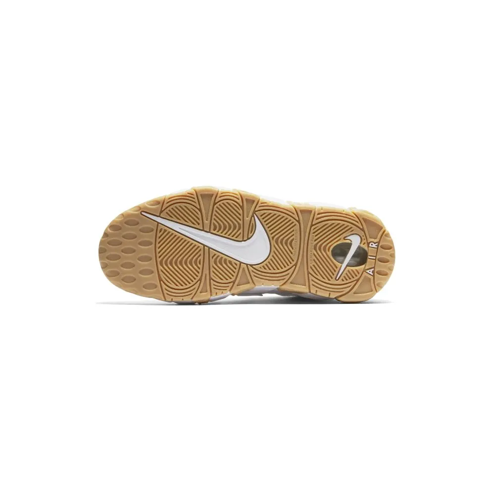 Nike Air More Uptempo White Gum (GS) White/White-Bamboo-Gum Light Brown (415082-101)