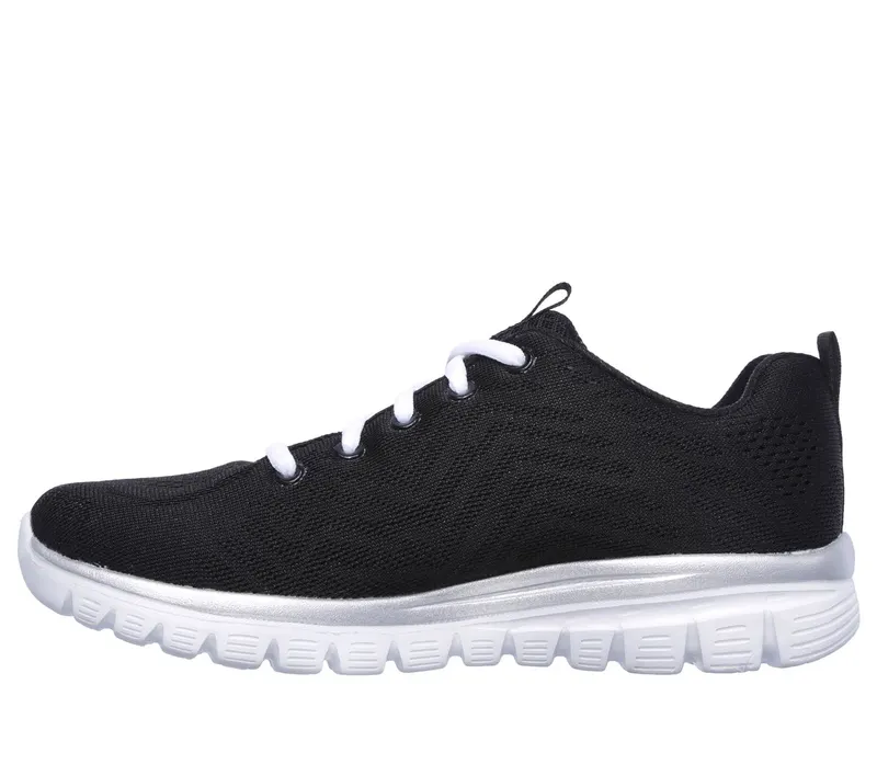 Skechers Graceful – Get Connected Sneaker Black/White
