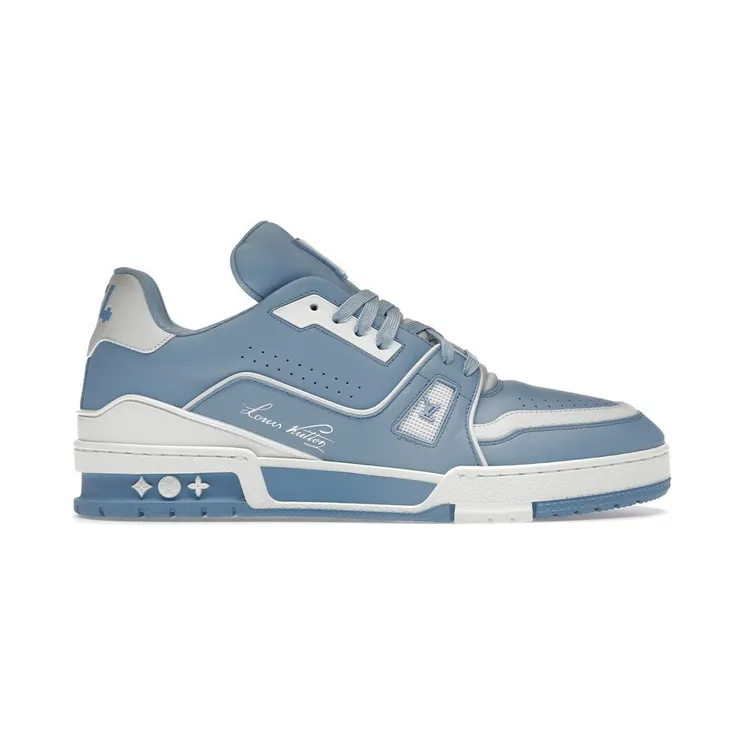 Louis Vuitton LV Trainer #54 Light Blue White (1AAHSJ)