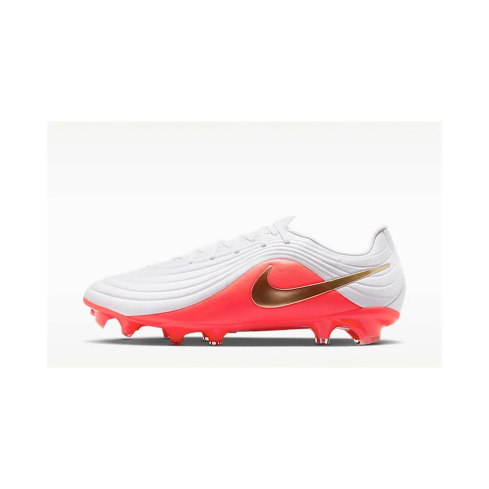 Nike Tiempo Maestro Academy Soft-Ground Low-Top “White/Bright Crimson/Blur” (IB1600-101)