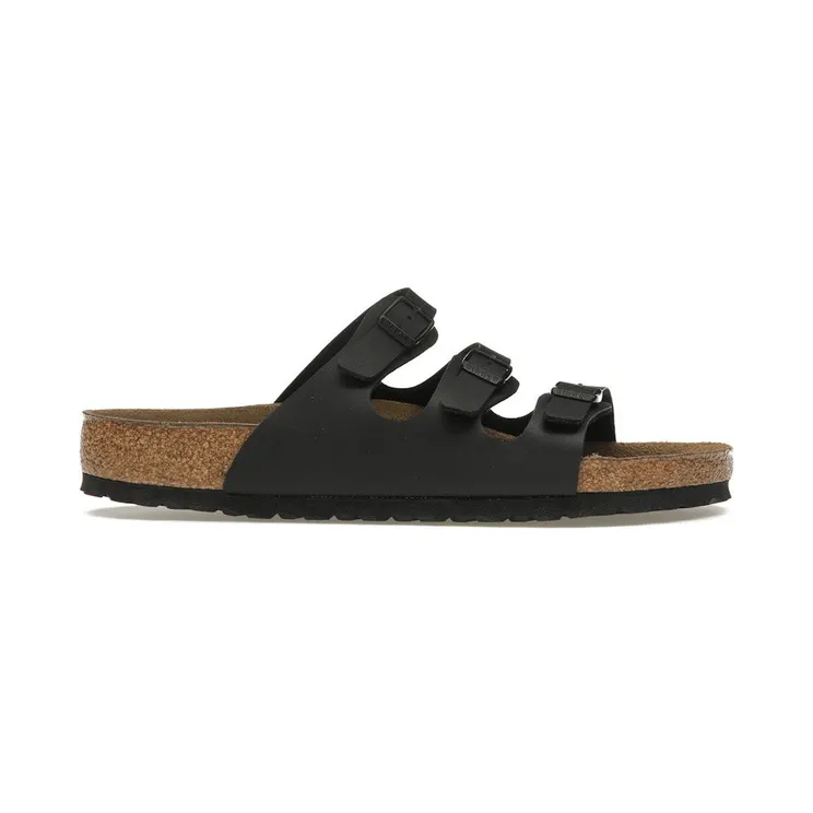 Birkenstock Florida Soft Footbed Birko-Flor Black (53011/53013)