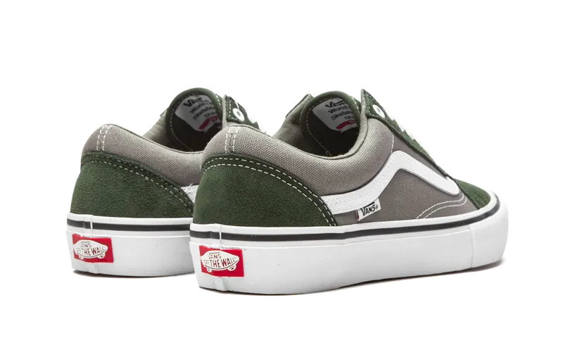 Vans Old Skool Pro “Forest / Grey / White” (VN0A45JC1ST)
