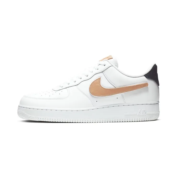 Nike Air Force 1 ’07 LV8 3 “White / Obsidian / Vachetta Tan” (CT2253-100)