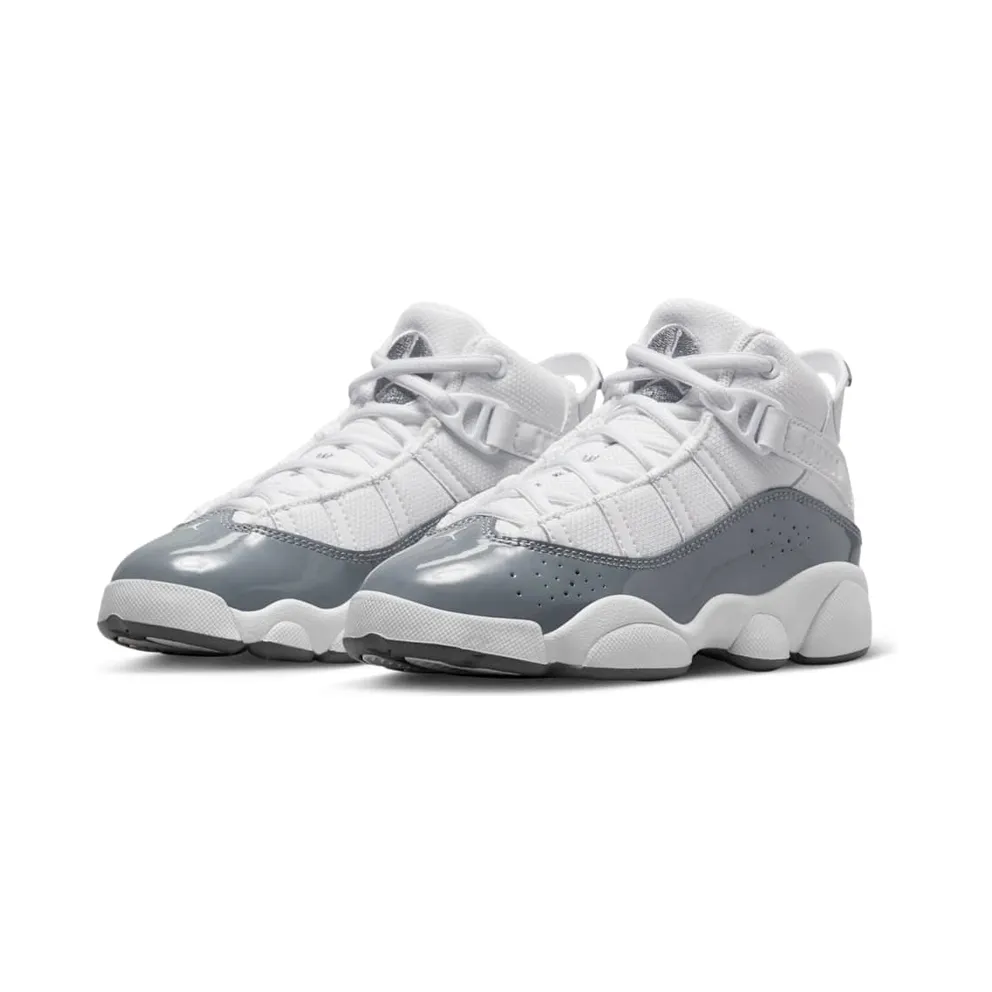 Air Jordan 6 Rings PS “White Cool Grey” (323432-121)