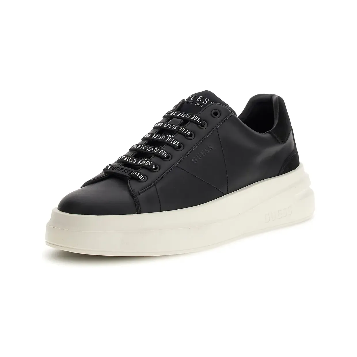 GUESS USA Sneakers met contrastgarnering, model ‘ELBINA’ (FLPVIBSUE12) (2)