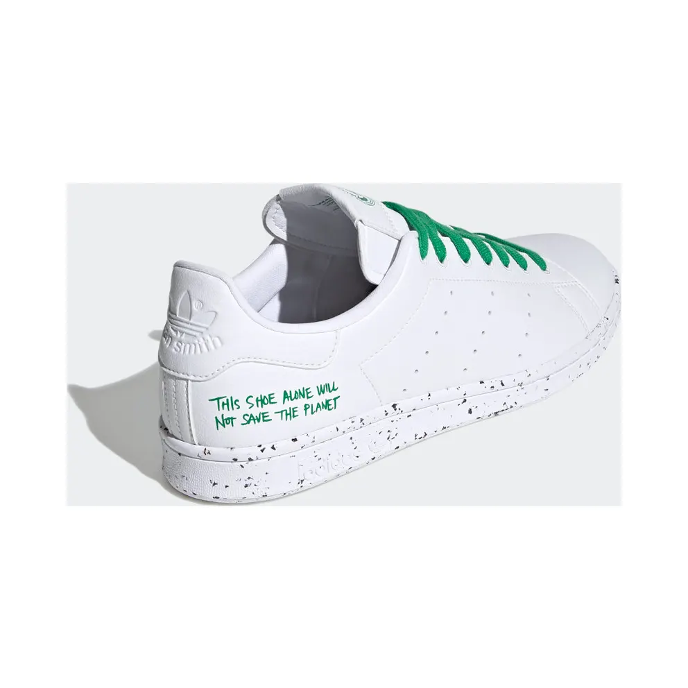adidas Stan Smith Clean Classics White Green Cloud White/Cloud White/Green (FU9609)